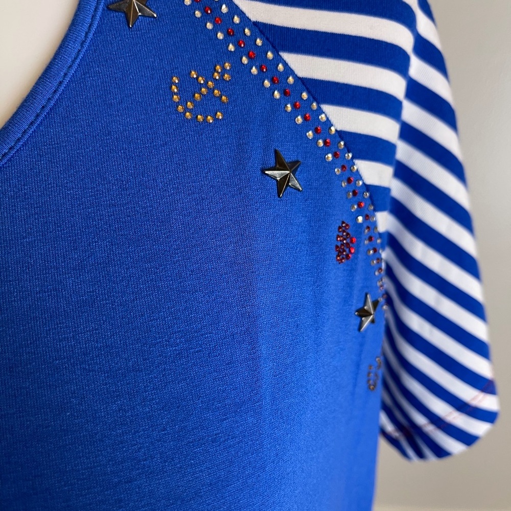 Vecceli Nautical Top M FREE SHIP - Picture 5 of 5